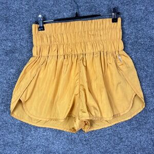 FP Movement Free‎ People Running Athletic Shorts Gold Women's Size S